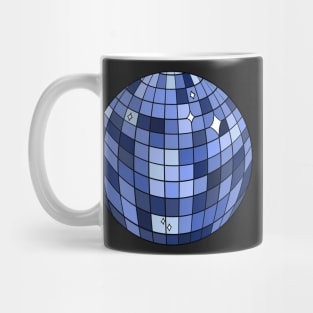 Blue Disco Ball Mug